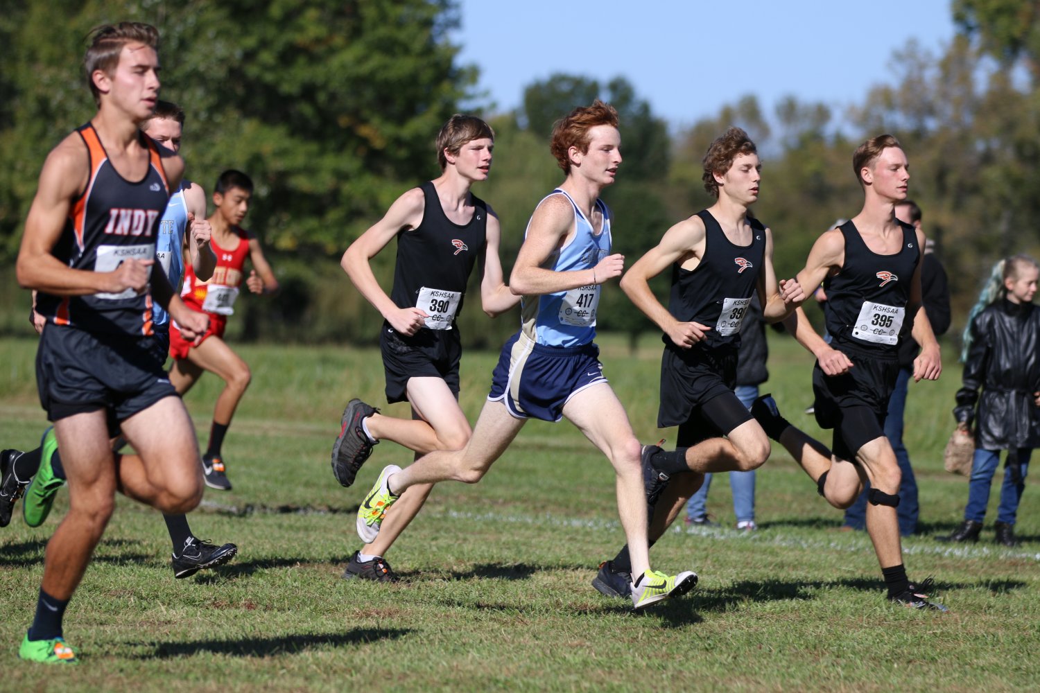 Boys Cross Country Regional’s The Comet